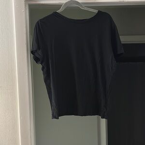 a new day Classic Black Short Sleeve Tee